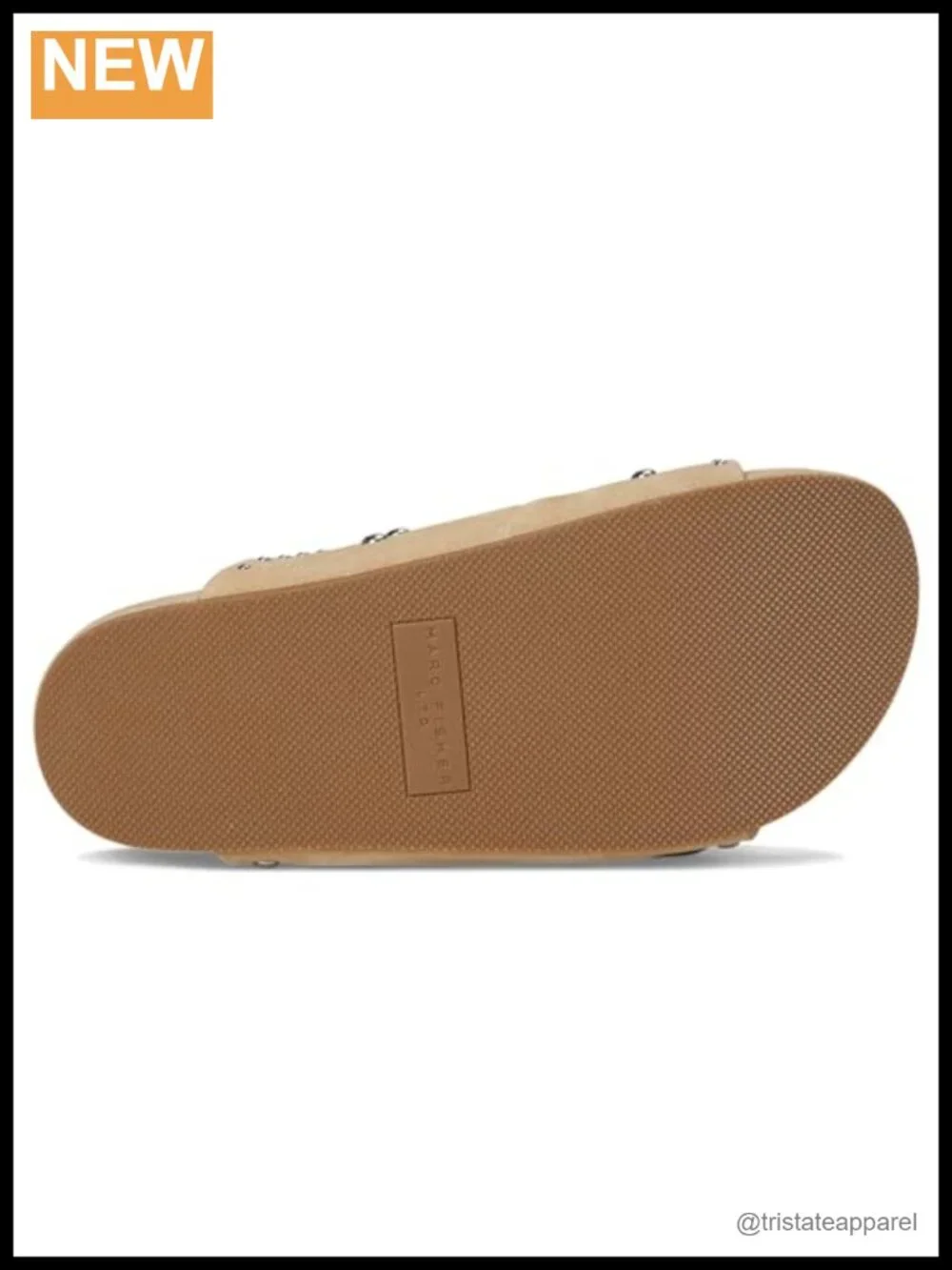 Suede Platform Slide Sandals Dual Buckle Open Toe Casual